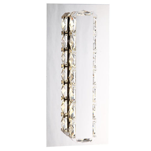 Zeev Lighting Blair 1 Light Wall Sconce Model: WS70018-LED-CH-D