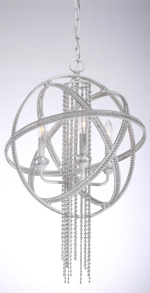 Zeev Lighting Cascade 4 Light Multi Light Pendant Model: P30011-4-SW