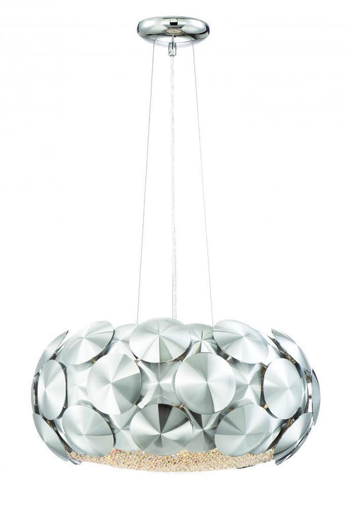 Zeev Lighting Crown 1 Light Drum Shade Chandelier Model: CD10186-6-CH