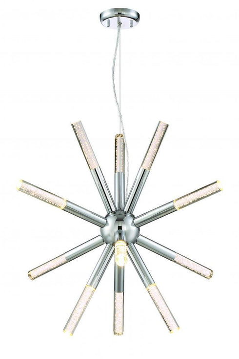 Zeev Lighting Empire 1 Light Down Chandelier Model: CD10197-LED-CH