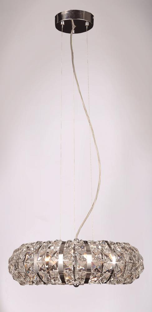 Zeev Lighting Eternity 6 Light Down Pendant Model: P30021-6-CH