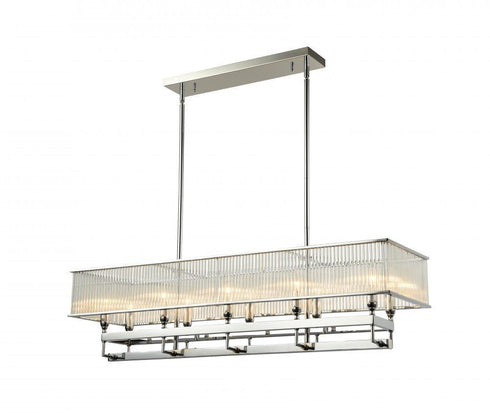 Zeev Lighting Fantasia 10 Light Down Chandelier Model: CD10081/10/CH