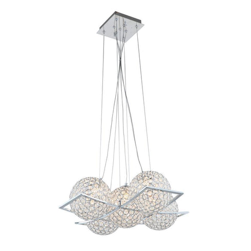 Zeev Lighting Kent 5 Light Down Chandelier Model: CD10083-5-CH
