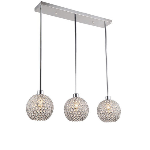Zeev Lighting Kent 4 Light Multi Light Pendant Model: P30067-3-CH