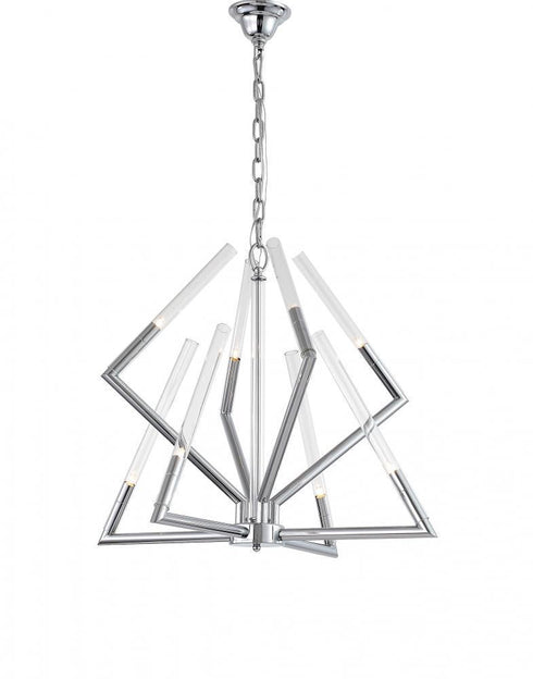 Zeev Lighting Matrix 8 Light Down Chandelier Model: CD10092/8/CH