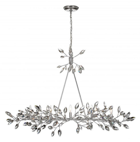 Zeev Lighting Misthaven 5 Light Candle Chandelier Model: CD10102-5-SL-AGP-CC