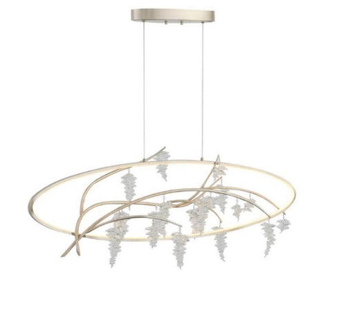 Zeev Lighting Orchard 0 Light Chandelier Model: CD10290-LED-SL-AG
