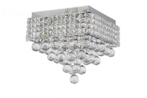 Zeev Lighting Palatial 4 Light Flush Mount Model: FM60016-4-CH