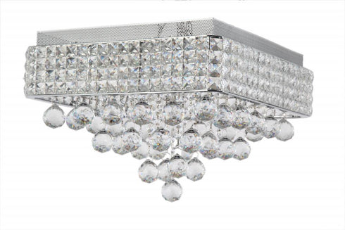 Zeev Lighting Palatial 6 Light Flush Mount Model: FM60017-6-CH