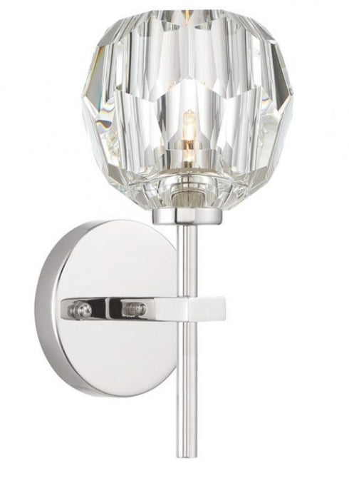 Zeev Lighting Parisian 1 Light Wall Sconce Model: WS70033-1-PN