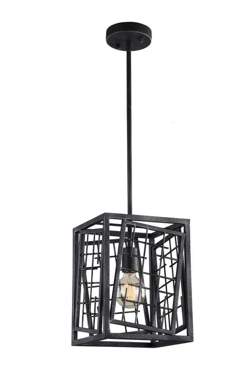Zeev Lighting Plexus 1 Light Down Mini Pendant Model: MP40031-1-RI
