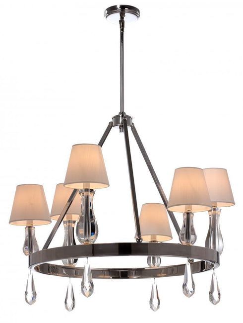 Zeev Lighting Sophia 5 Light Up Chandelier Model: CD10065-6-CH