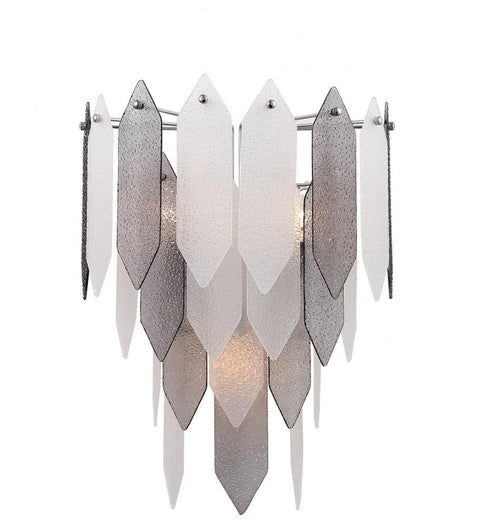 Zeev Lighting Stratus 3 Light Wall Sconce Model: WS70012-3-CH-SMF