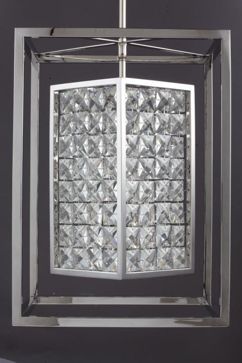 Zeev Lighting Struttura 3 Light Down Pendant Model: P30016-3-SS