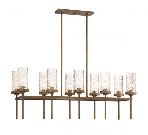 Zeev Lighting Triticus 10 Light Up Chandelier Model: CD10118-10-AB