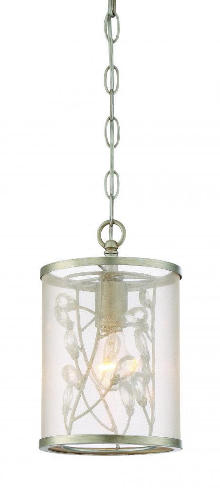 Zeev Lighting Vine 1 Light Mini Pendant Model: MP40032-1-BNS