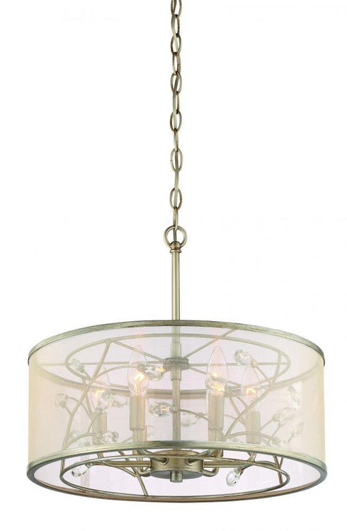 Zeev Lighting Vine 6 Light Pendant Model: P30082-6-BNS
