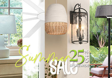Shop Our Summer 2025 Lighting Sale - 25% Off In Store and Online!