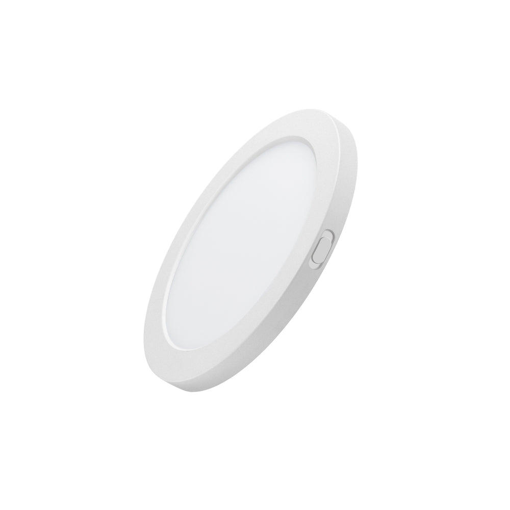 DVI Lighting Tempest CCT 5.5 Inch Flush Mount in Matte White Finish Mo ...