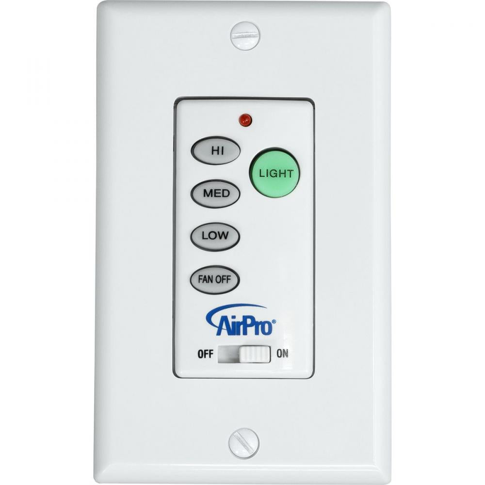 Progress AirPro Wall Control P2665 30 UNIVERSAL FAN WALL CONTROL in Wh ...