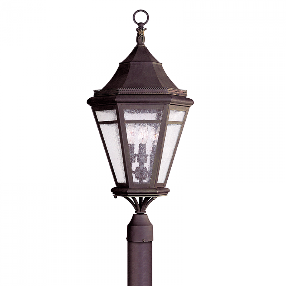 Troy Morgan Hill Post in Natural Rust Finish Model: P1274-NR– Lighting ...