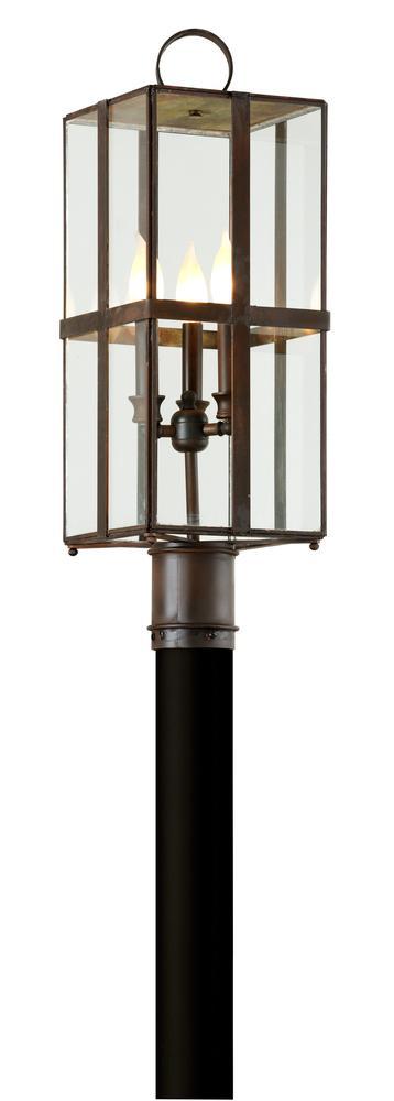 Troy Rutherford 3 Light Post Model: P6565CB– Lighting Originals